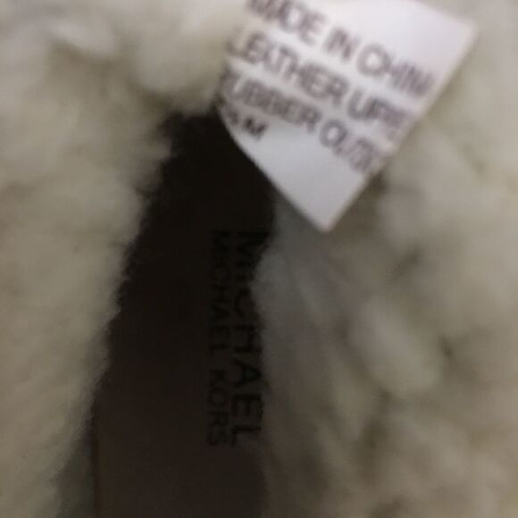 Michael Kors Leather Suede Moccasin wedge Booties - Picture 14 of 16